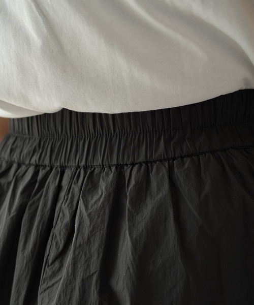 rectangle（レクタングル）の「タフタバルーンスカート（スカート・レディース・アイボリー/ブラック・FREE）」の8枚目の写真