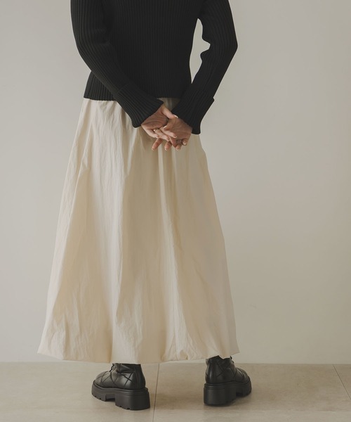 rectangle（レクタングル）の「タフタバルーンスカート（スカート・レディース・アイボリー/ブラック・FREE）」の15枚目の写真