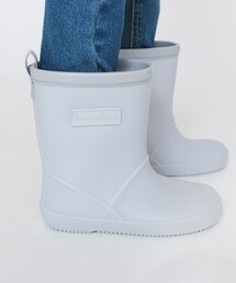 ワッペン付きレインブーツ