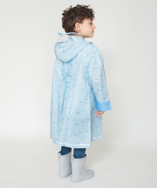 BRANSHES（ブランシェス）の「ワッペン付きレインブーツ（レインシューズ・キッズ・グレー/ネイビー・17.0cm/15.0cm/16.0cm/19.0cm/18.0cm/14.0cm）」の8枚目の写真