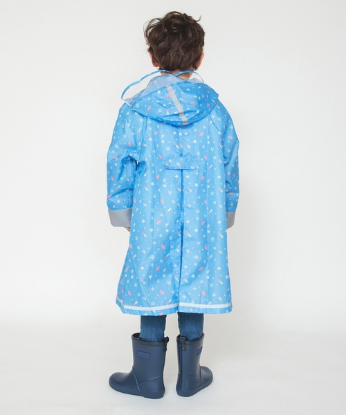 BRANSHES（ブランシェス）の「ワッペン付きレインブーツ（レインシューズ・キッズ・グレー/ネイビー・17.0cm/15.0cm/16.0cm/19.0cm/18.0cm/14.0cm）」の4枚目の写真