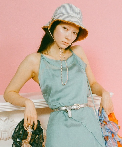 Casselini(キャセリーニ)の「【Casselini】リバーシブルバケット 224-110710(ハット・レディース・アイボリー/ブラウン/ブラック・FREE)」の5枚目の写真