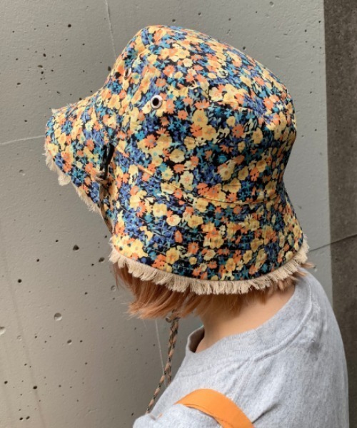 Casselini(キャセリーニ)の「【Casselini】リバーシブルバケット 224-110710(ハット・レディース・アイボリー/ブラウン/ブラック・FREE)」の7枚目の写真