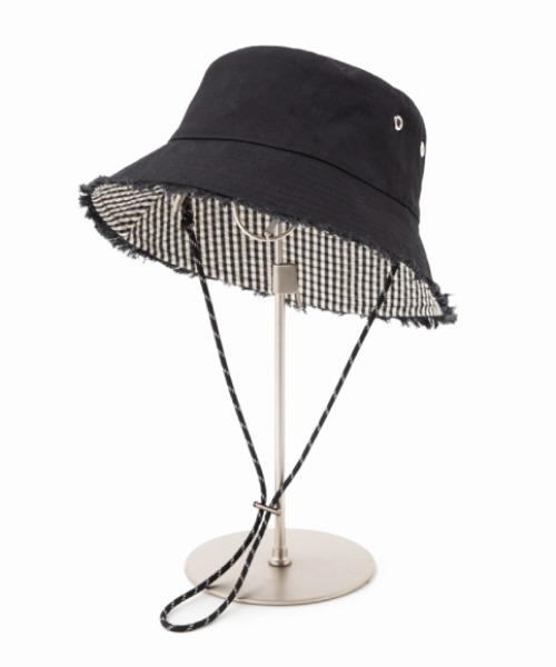 Casselini(キャセリーニ)の「【Casselini】リバーシブルバケット 224-110710(ハット・レディース・アイボリー/ブラウン/ブラック・FREE)」の18枚目の写真