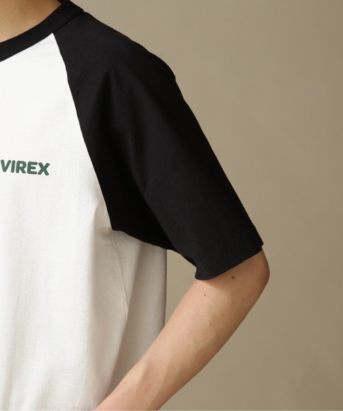 AVIREX（アヴィレックス）の「ウェストコースト メニューデザイン 半袖 ラグラン Tシャツ / WESTCOAST MENU DESIGN RAGLAN T-SHIRT /  アヴィレックス / AVIREXＷＥＳＴ　ＣＯＡＳＴ　ＳＳ　ＢＢ　ＴＥＥ　ＭＥＮＵ（Tシャツ/カットソー・メンズ・ブラック/ネイビー/ゴールド・M/L/2XL/XL）」の13枚目の写真