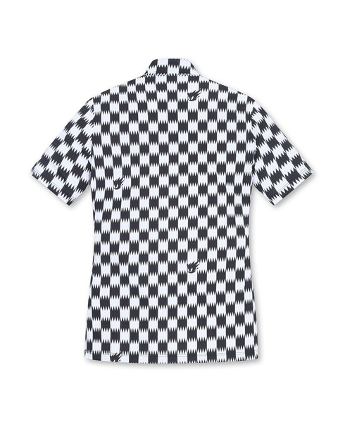 WAAC（ワック）の「WOMENS シーズンパターン モックネックTシャツ（Tシャツ/カットソー・レディース・ブラック/レモンイエロー・1/2/3）」の3枚目の写真