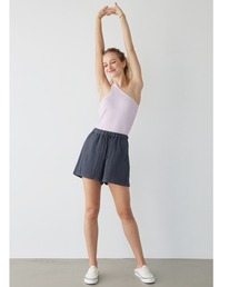 ALEXIA STAM | Cozy Cotton Gauze Shorts /コットンガーゼショートパンツ(その他パンツ)