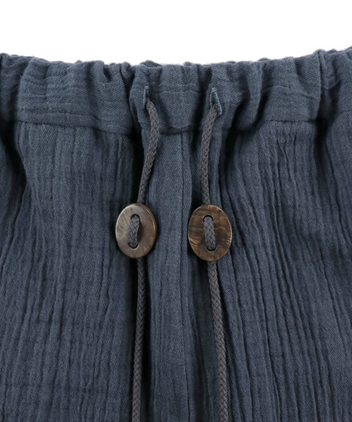 ALEXIA STAM（アリシアスタン）の「Cozy Cotton Gauze Shorts /コットンガーゼショートパンツ（その他パンツ・レディース・チャコールグレー/ホワイト・S/M）」の22枚目の写真