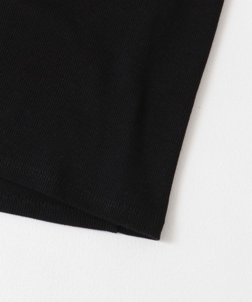 SENSE OF PLACE by URBAN RESEARCH（センスオブプレイスバイアーバンリサーチ）の「レイヤードリブタンクトップ（タンクトップ・メンズ・ホワイト/ブラック/ベージュ・MEDIUM/LARGE）」の10枚目の写真