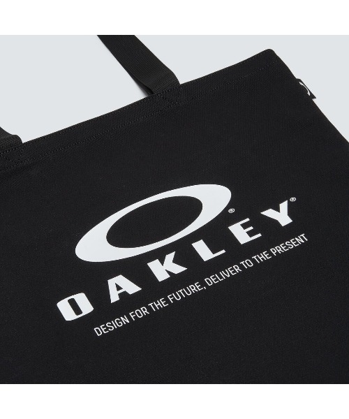 OAKLEY(オークリー)の「オークリー ESSENTIAL CANVAS TOTE 7.0/トートバッグ/TRAINING/OAKLEY(トートバッグ・メンズ・ブラック/クリーム・U)」の5枚目の写真