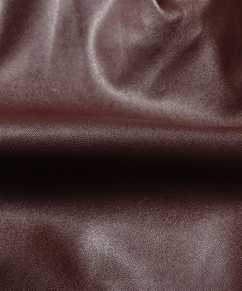 ROOPTOKYO(ループトウキョウ)の「▲Leather Mini Skirt / レザーミニスカート レザースカート(スカート・レディース・ブラック/ダークブラウン/ベージュ・S/M/L)」の10枚目の写真