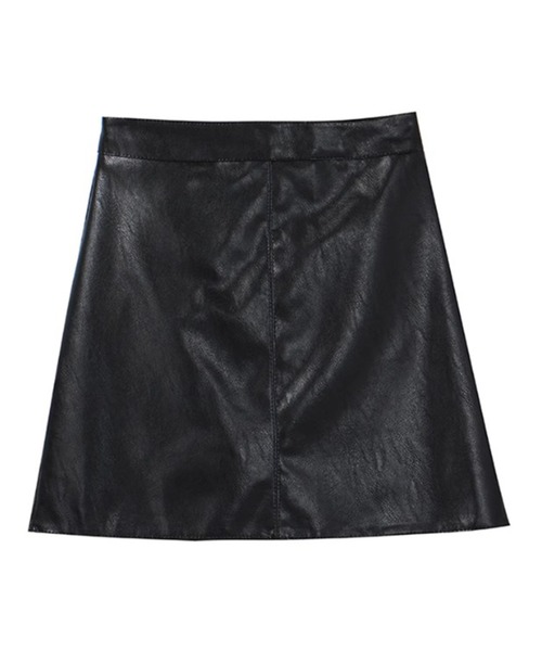 ROOPTOKYO(ループトウキョウ)の「▲Leather Mini Skirt / レザーミニスカート レザースカート(スカート・レディース・ブラック/ダークブラウン/ベージュ・S/M/L)」の14枚目の写真