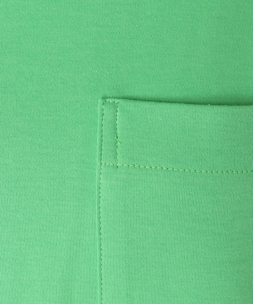 Jines(ジネス)の「ポケットTシャツ ★プレミアムスムースカットソー(Tシャツ/カットソー・レディース・オフホワイト/ブラック/グリーン/チャコールグレー・38)」の14枚目の写真