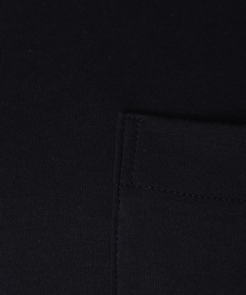 Jines(ジネス)の「ポケットTシャツ ★プレミアムスムースカットソー(Tシャツ/カットソー・レディース・オフホワイト/ブラック/グリーン/チャコールグレー・38)」の12枚目の写真