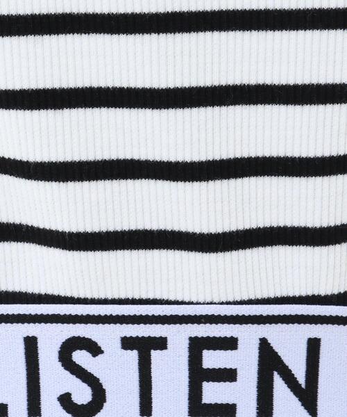 INGNI(イング)の「裾ゴム/ロゴタンク(タンクトップ・レディース・ホワイト系その他4/ブラック/オフホワイト・M)」の10枚目の写真