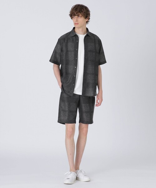 【新品】ブラックレーベル　シャドークレストブリッジチェックショートパンツ　LL シャドークレストブリッジチェックカラミショートパンツ