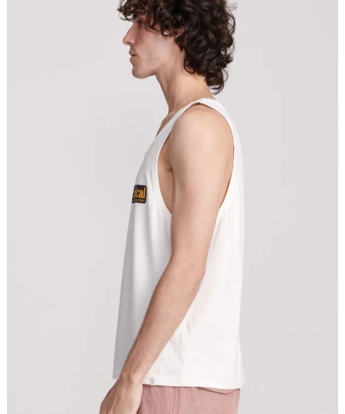 TCSS（ティーシーエスエス）の「TANK/Critical Slide(クリティカルスライド)TCSSタンクトップ（タンクトップ・メンズ・ホワイト/ブラック・MEDIUM/LARGE/X-LARGE/SMALL）」の3枚目の写真