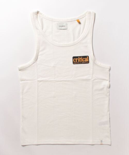 TCSS（ティーシーエスエス）の「TANK/Critical Slide(クリティカルスライド)TCSSタンクトップ（タンクトップ・メンズ・ホワイト/ブラック・MEDIUM/LARGE/X-LARGE/SMALL）」の4枚目の写真