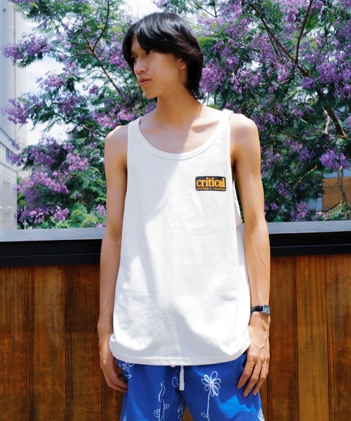 TCSS（ティーシーエスエス）の「TANK/Critical Slide(クリティカルスライド)TCSSタンクトップ（タンクトップ・メンズ・ホワイト/ブラック・MEDIUM/LARGE/X-LARGE/SMALL）」の9枚目の写真