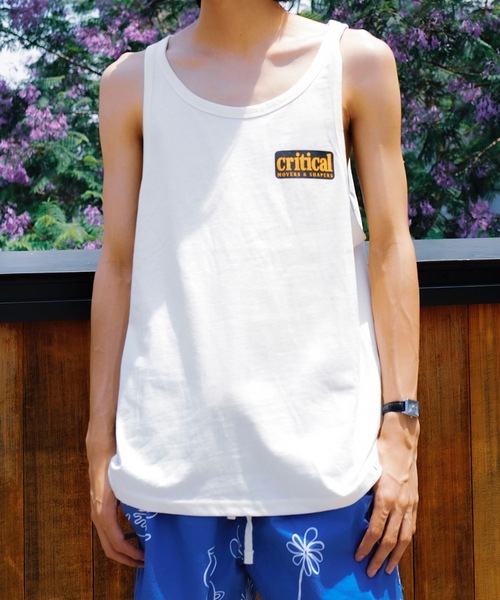 TCSS（ティーシーエスエス）の「TANK/Critical Slide(クリティカルスライド)TCSSタンクトップ（タンクトップ・メンズ・ホワイト/ブラック・MEDIUM/LARGE/X-LARGE/SMALL）」の11枚目の写真