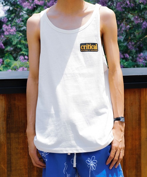 TCSS（ティーシーエスエス）の「TANK/Critical Slide(クリティカルスライド)TCSSタンクトップ（タンクトップ・メンズ・ホワイト/ブラック・MEDIUM/LARGE/X-LARGE/SMALL）」の12枚目の写真