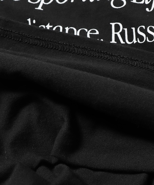 Russell Athletic（ラッセルアスレティック）の「Russell Athletic/ラッセルアスレティック Bookstore Jersey S/S 80s Slogan 'The Sporting Life' T Tシャツ（Tシャツ/カットソー・メンズ・ブラック/ホワイト/ミント・M/L/XL）」の14枚目の写真