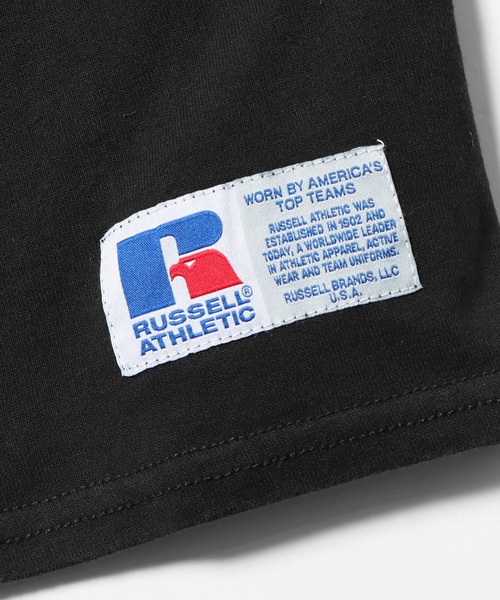 Russell Athletic（ラッセルアスレティック）の「Russell Athletic/ラッセルアスレティック Bookstore Jersey S/S 80s Slogan 'The Sporting Life' T Tシャツ（Tシャツ/カットソー・メンズ・ブラック/ホワイト/ミント・M/L/XL）」の11枚目の写真