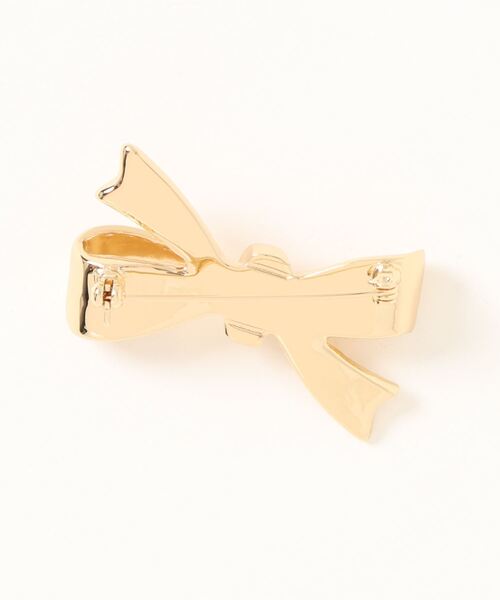 Heather（ヘザー）の「リボンモチーフブローチ　969509（ブローチ/コサージュ・レディース・シルバー/ゴールド・ONE SIZE）」の5枚目の写真