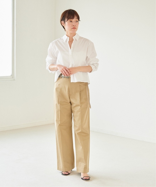 plage（プラージュ）の「《追加》Short シャツ(ホワイト