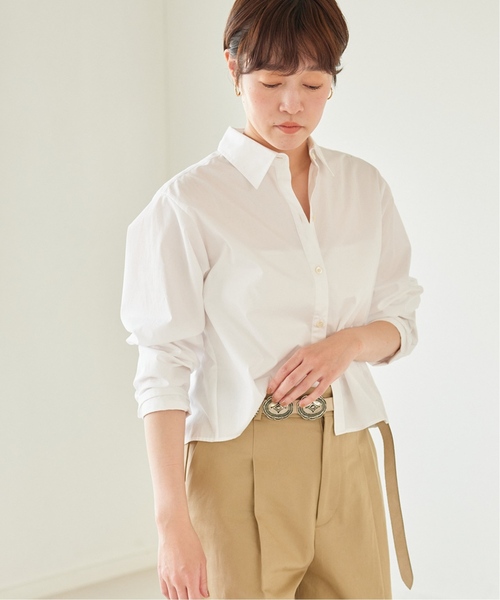 plage（プラージュ）の「《追加》Short シャツ(ホワイト