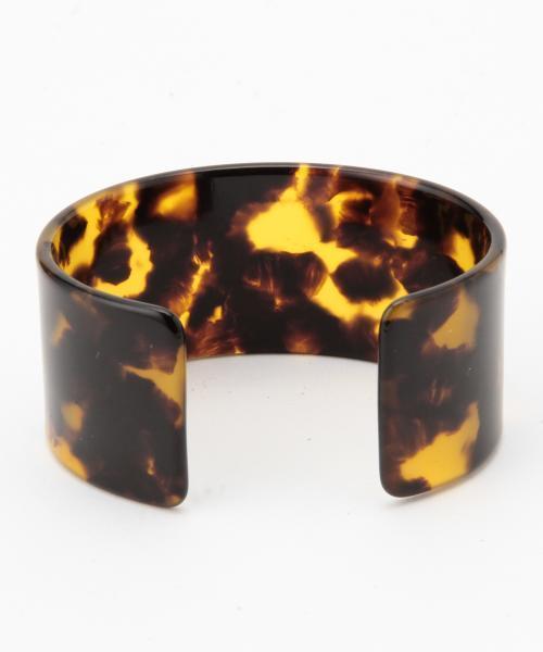 Ray BEAMS（レイビームス）の「MEM / アセチ バングル（バングル/リストバンド・レディース・ブラウン/その他1・ONE SIZE）」の4枚目の写真