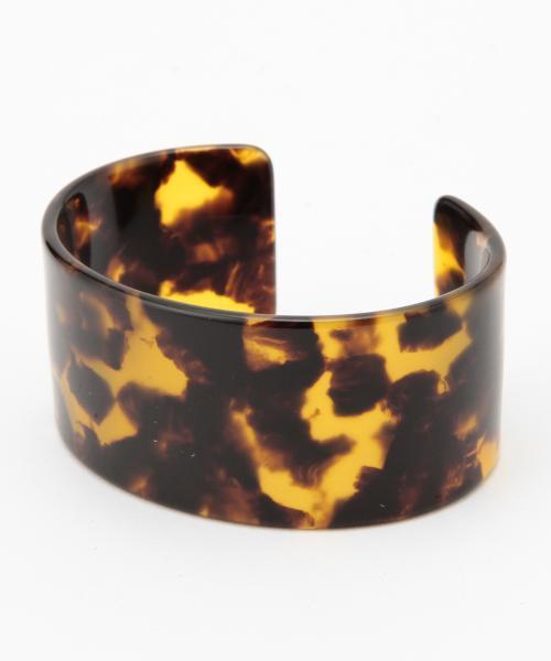 Ray BEAMS（レイビームス）の「MEM / アセチ バングル（バングル/リストバンド・レディース・ブラウン/その他1・ONE SIZE）」の8枚目の写真