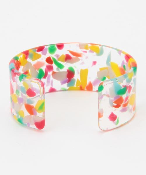 Ray BEAMS（レイビームス）の「MEM / アセチ バングル（バングル/リストバンド・レディース・ブラウン/その他1・ONE SIZE）」の9枚目の写真