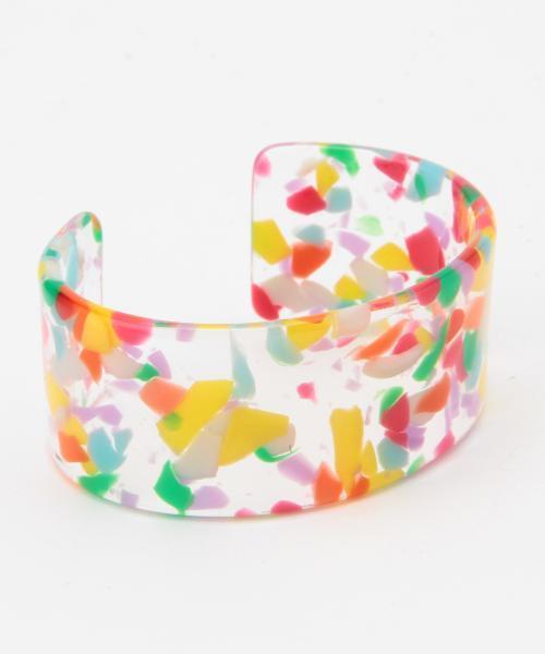 Ray BEAMS（レイビームス）の「MEM / アセチ バングル（バングル/リストバンド・レディース・ブラウン/その他1・ONE SIZE）」の10枚目の写真