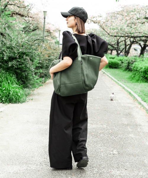 丸洗い可能】Rename メッシュ マザーズ ビッグ トートバッグ