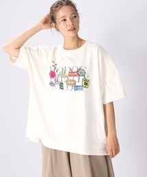 ワッペン&プリントBIG Tシャツ