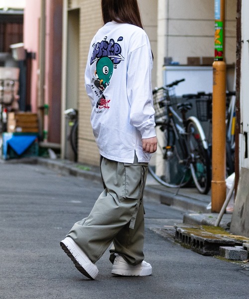 JOHN'S CLOSET(ジョンズクローゼット)の「【13】ナチュラルストレッチ カーゴパンツ(カーゴパンツ・メンズ・ホワイト系その他/ライトカーキ/ブラック・MEDIUM/LARGE)」の18枚目の写真