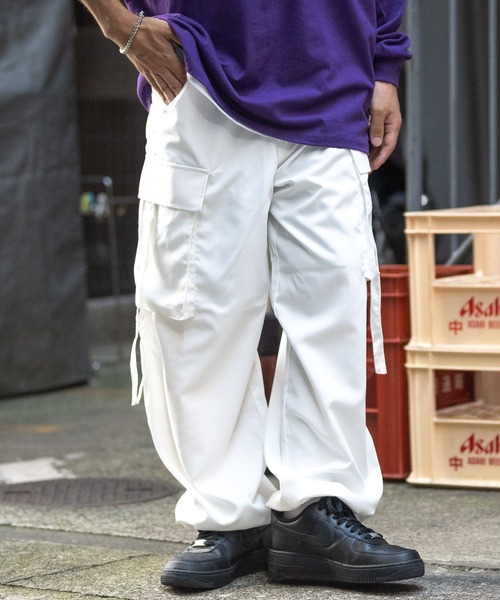 JOHN'S CLOSET(ジョンズクローゼット)の「【13】ナチュラルストレッチ カーゴパンツ(カーゴパンツ・メンズ・ホワイト系その他/ライトカーキ/ブラック・MEDIUM/LARGE)」の19枚目の写真