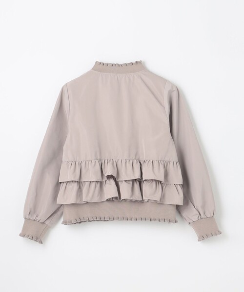 ANY（エニィ）の「ガーリー MA-1（その他アウター・キッズ・ブラック系/ベージュ系・MEDIUM/LARGE）」の9枚目の写真