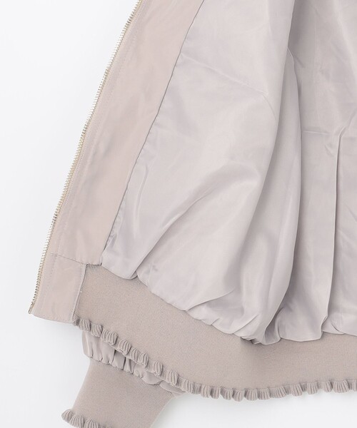 ANY（エニィ）の「ガーリー MA-1（その他アウター・キッズ・ブラック系/ベージュ系・MEDIUM/LARGE）」の16枚目の写真