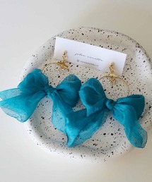 jolie  minette/レース リボン ピアス