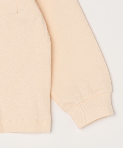 UNIVERSAL OVERALL（ユニバーサルオーバーオール）の「UNIVERSAL OVERALL: ベーシック ロゴ バックプリント ロンT <KIDS>◇（Tシャツ/カットソー・キッズ・ナチュラル/グレー・110/150/130）」の13枚目の写真