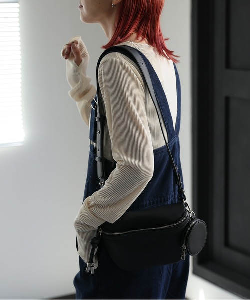 ap retro（アプレトロ）の「プリーツメロウロンTee / サムホールデザイン（Tシャツ/カットソー・レディース・アイボリー/ブラック/ブルー/ベージュ・FREE）」の11枚目の写真