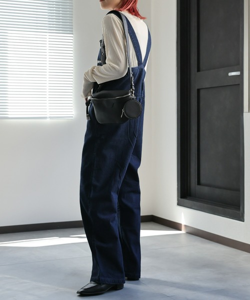 ap retro（アプレトロ）の「プリーツメロウロンTee / サムホールデザイン（Tシャツ/カットソー・レディース・アイボリー/ブラック/ブルー/ベージュ・FREE）」の16枚目の写真