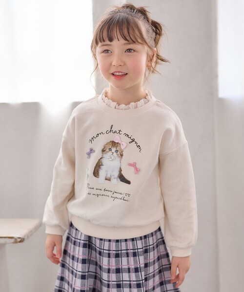 ANY（エニィ）の「フォトネコ 裏毛 トレーナー（スウェット）」 - WEAR