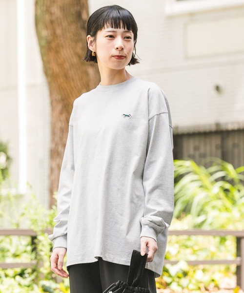 PENNEYS(ぺニーズ)の「『別注』PENNEYS×DOORS THE FOX ミジンボーダーロングスリーブTシャツ(Tシャツ/カットソー・メンズ・グレー/ブラック・MEDIUM/LARGE/X-LARGE)」の4枚目の写真