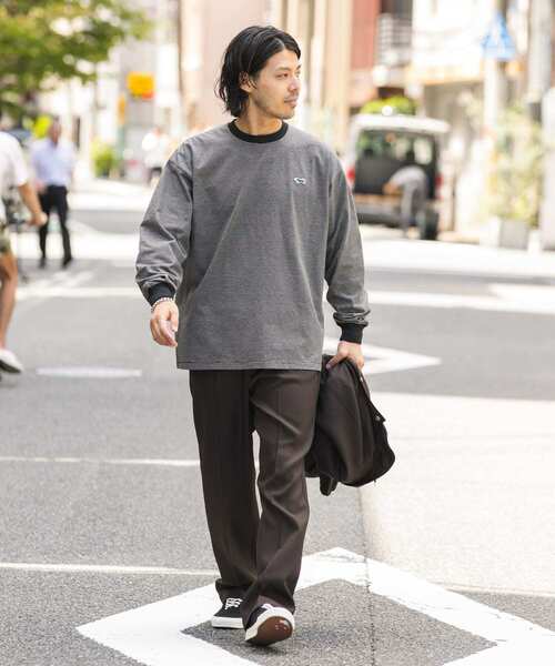 PENNEYS(ぺニーズ)の「『別注』PENNEYS×DOORS THE FOX ミジンボーダーロングスリーブTシャツ(Tシャツ/カットソー・メンズ・グレー/ブラック・MEDIUM/LARGE/X-LARGE)」の12枚目の写真