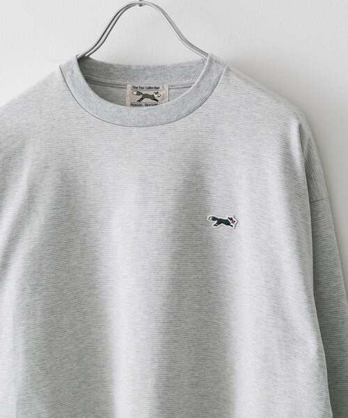 PENNEYS(ぺニーズ)の「『別注』PENNEYS×DOORS THE FOX ミジンボーダーロングスリーブTシャツ(Tシャツ/カットソー・メンズ・グレー/ブラック・MEDIUM/LARGE/X-LARGE)」の15枚目の写真