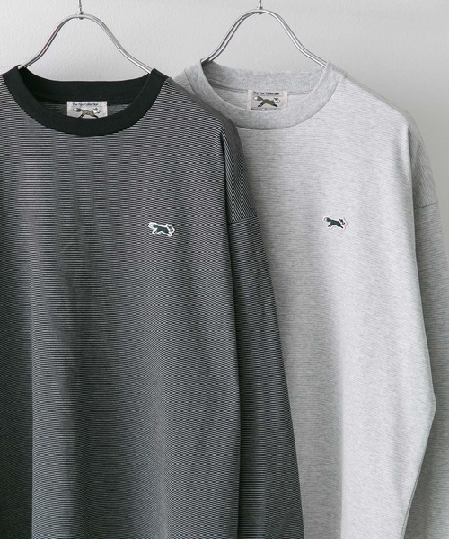PENNEYS(ぺニーズ)の「『別注』PENNEYS×DOORS THE FOX ミジンボーダーロングスリーブTシャツ(Tシャツ/カットソー・メンズ・グレー/ブラック・MEDIUM/LARGE/X-LARGE)」の18枚目の写真