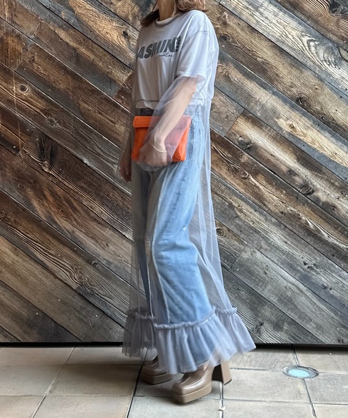 mi via loca（ミヴィアロカ）の「【2WAY】シアーチュールレイヤード